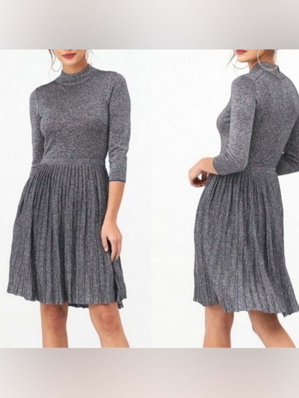 Ted Baker Noaleen High Neck Knitted Midi Dress